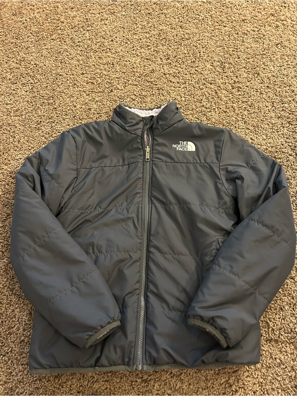 The north face girls XL reversible jacket